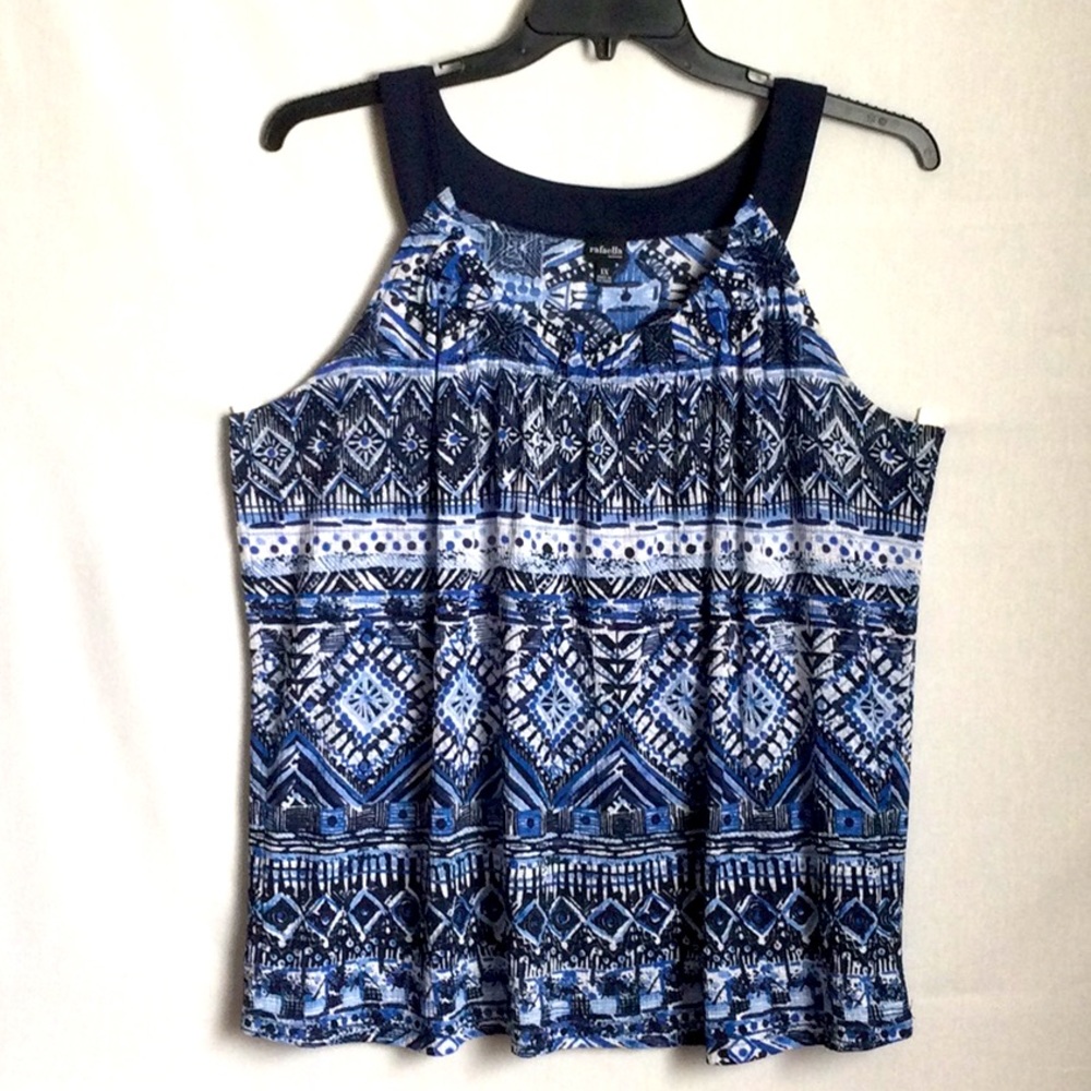 New no tag Womens sz 1X RAFAELLA Blouse tank